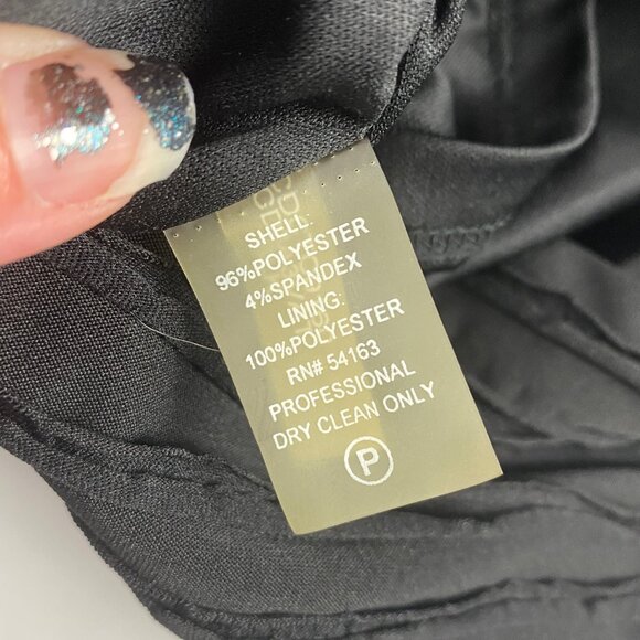 NWT Calvin Klein Dress Women's Size 2 Black - Picture 14 of 15